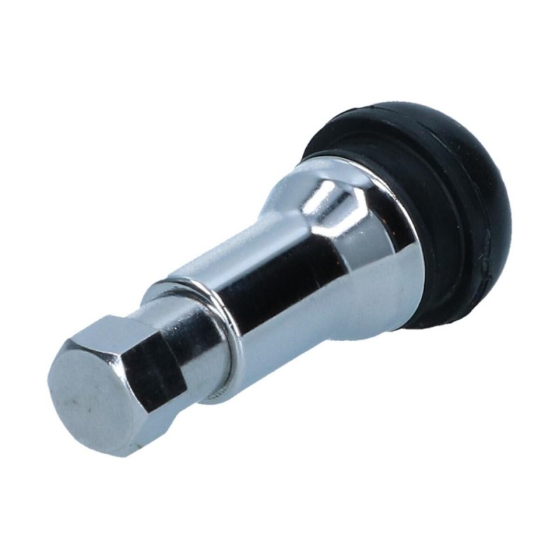 4 Bouchons D'Extension De Valve De Pneu 19 Mm – Chrome, Filetage M8x0,8, Pour Voiture Et Camion