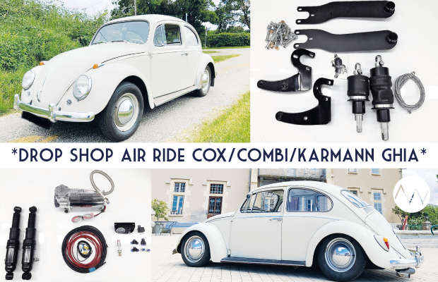KIT Air ride pour VW Cox Combi Karmann GHIA